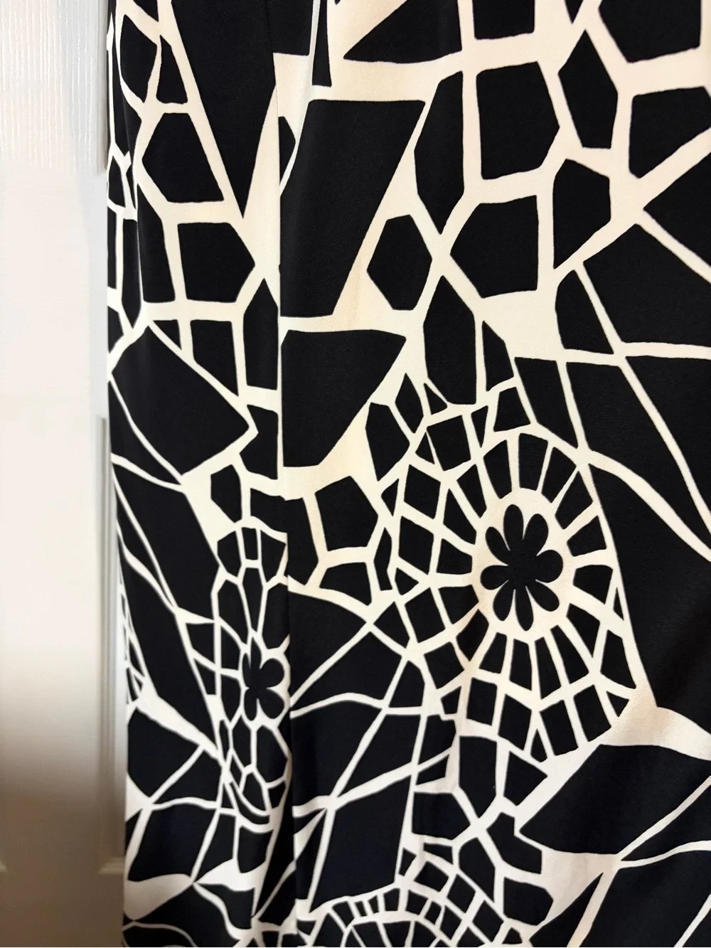 Black and White Geometric Home Accent Throw - Brand
